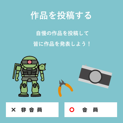 作品を投稿する