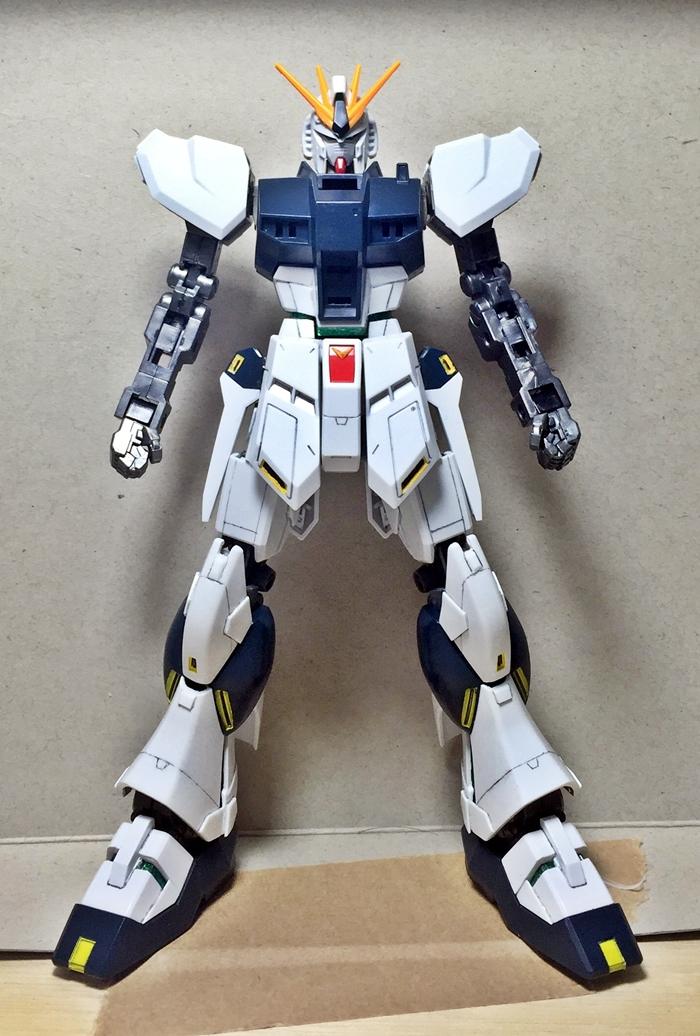 HGUC νガンダム改造版製作中
