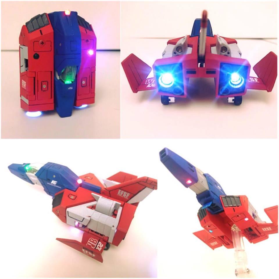 Perfect Grade Gundam RX-78-2フルセットLED改造画像2