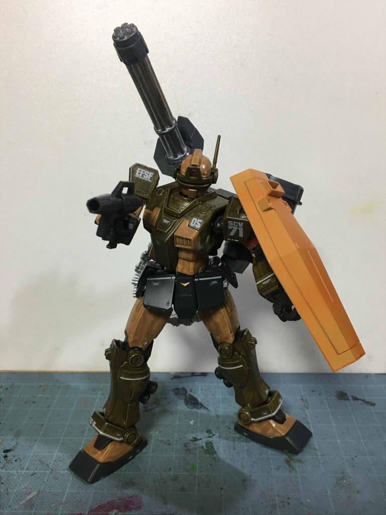 HG 1/144 RGM-79KC ジム・インターセプトカスタム地上要塞防衛仕様(GM Intercept Custom Ground fortress defense specification)画像8