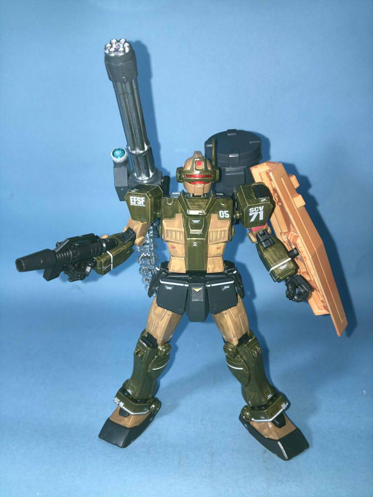 HG 1/144 RGM-79KC ジム・インターセプトカスタム地上要塞防衛仕様(GM Intercept Custom Ground fortress defense specification)画像10