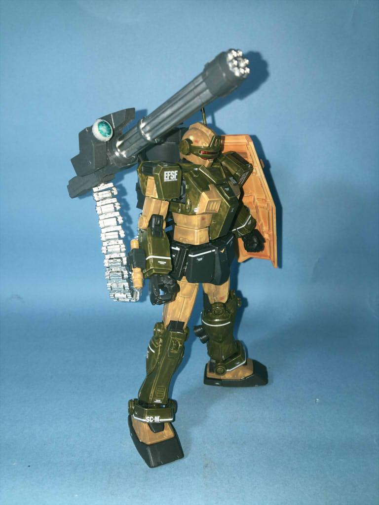 HG 1/144 RGM-79KC ジム・インターセプトカスタム地上要塞防衛仕様(GM Intercept Custom Ground fortress defense specification)画像5