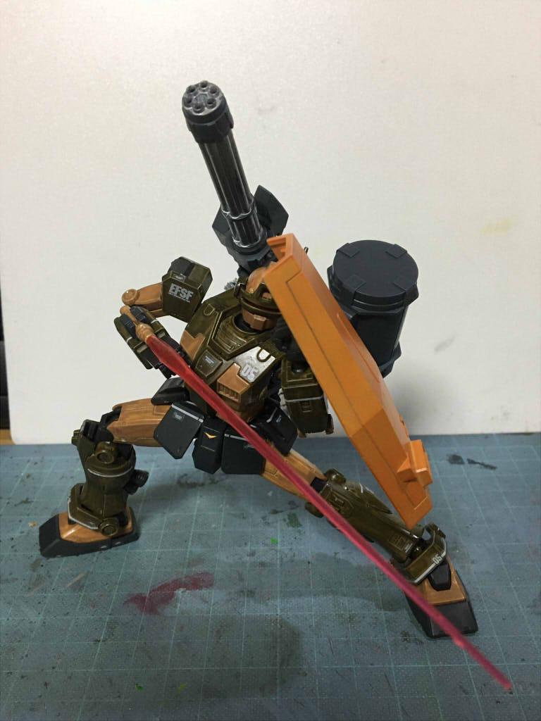 HG 1/144 RGM-79KC ジム・インターセプトカスタム地上要塞防衛仕様(GM Intercept Custom Ground fortress defense specification)画像7