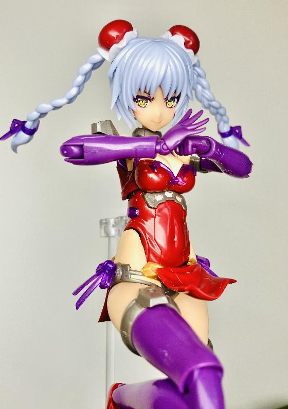 褐色×チーパオ